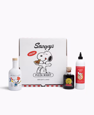 Brightland Snoopy's Pizza Night Gift Set