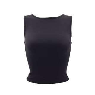 Davis Boat Neck Top Black