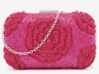Kelly & Katie Beaded Flower Clutch