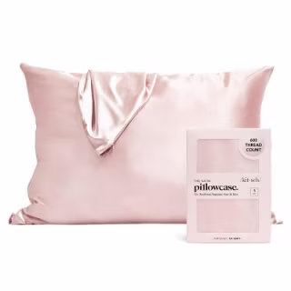 Kitsch Queen Size Satin Standard Pillowcase Thread Count "600"