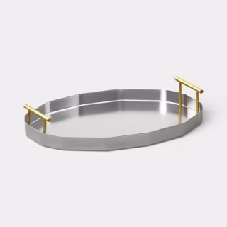 Threshold XL Stainless Steel Bar Tray