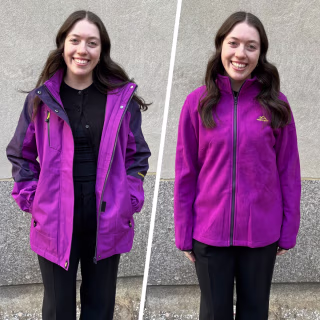 Magcomsen Women's 3-in-1 Winter Coat with Hood