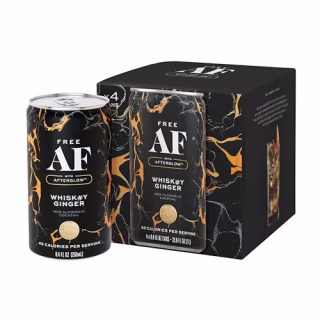 Free AF Whiskey Ginger Nonalcoholic Cocktail