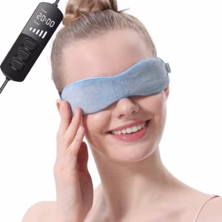 Aroma Season Heated Eye Mask with Flax Seeds for Dry Eyes