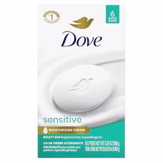 Dove Sensitive Skin Soap Beauty Bar