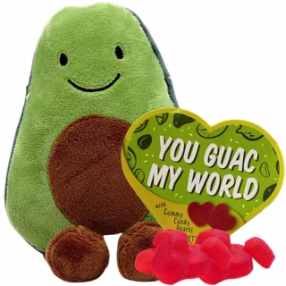 Avocado Plush You Guac My World with Candy