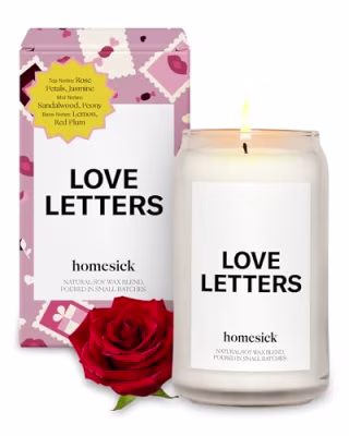 Homesick Love Letters Candle