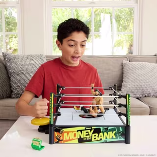 Mattel WWE Money in The Bank Cash-in Ring Playset