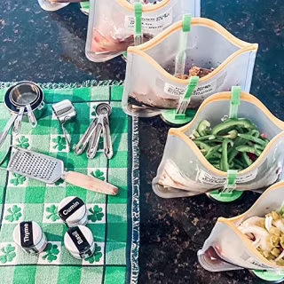 Ruibo Prep Bag Holder