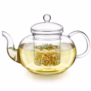 Teabloom Blossoms Glass Teapot
