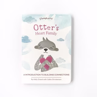 Slumberkins Otter's Heart Family Board Book