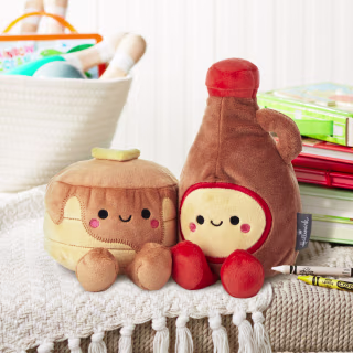 Better Together Pancakes and Syrup Magnetic Plush