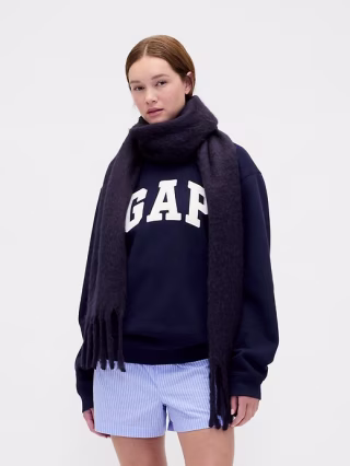 Gap Brushed Fringe Scarf
