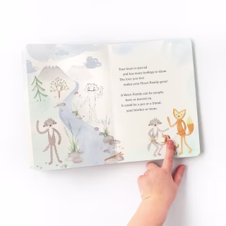 Slumberkins Otter's Heart Family Board Book
