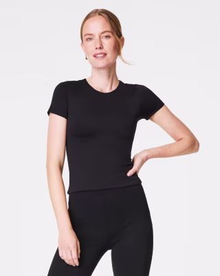 Spanx Jersey Crewneck Tee