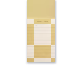 Papier Life Admin List Notepad