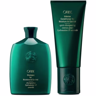 Oribe Moisture and Control Shampoo and Intense Conditioner Bundle