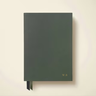Papier Monogram Pine Leather 2026 Planner