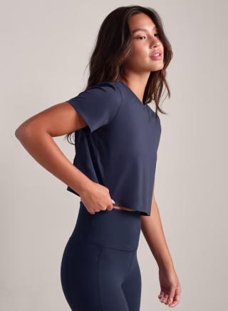 Rhone Serene Cropped Tee