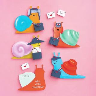Paper Source Snail Mail Valentine Card Kit