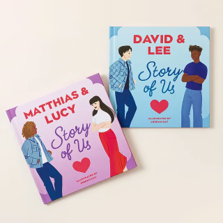 Uncommon Goods Story of Us Personalized Book of Love