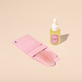 Pink Moon Over the Moon Gua Sha Duo
