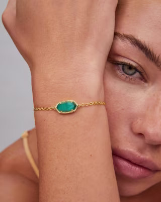 Kendar Scott Elaina Gold Adjustable Chain Bracelet