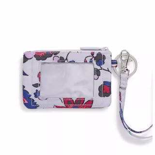 Vera Bradley Outlet Lighten Up Zip ID and Lanyard