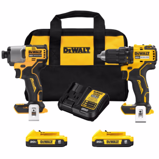 Dewalt 20v Max 2-Tool Brushless Power Tool Combo Kit