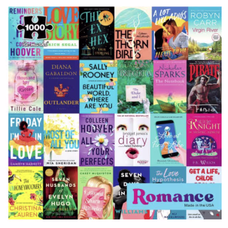 Re-marks Romance Books Puzzle