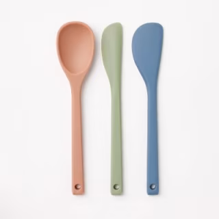 Figmint Silicone Mini Spatula Set