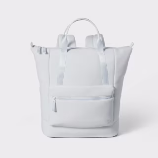 All in Motion Faux Neoprene Tote Backpack
