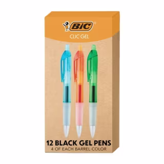 BIC Intensity Clic Gel Pens