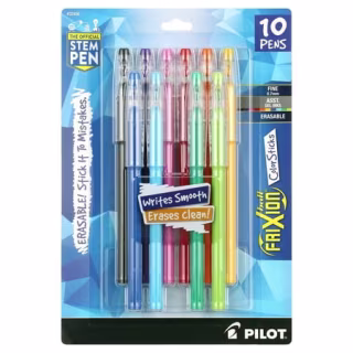 Pilot FriXion ColorSticks Erasable Gel Ink Pens