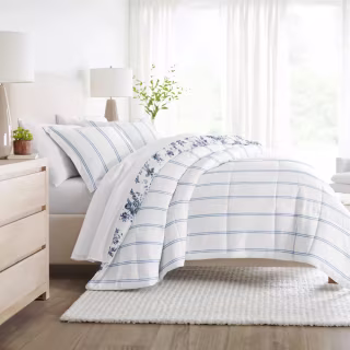 Becky Cameron Cabbage Rose All Season Reversible Comforter