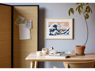 LEGO® Art Hokusai The Great Wave Framed Japanese Wall Art Building Set