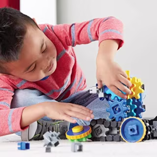 Learning Resources Gears! Gears! Gears! Treadmobiles Building Set
