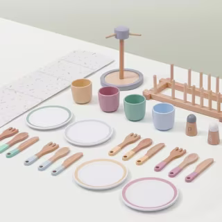 Lonico Wooden Play Kitchen