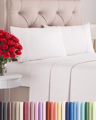 CGK Unlimited 4-Piece Bedding Sheet Set