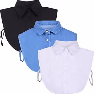 SATINIOR Detachable Fake Collar (Set of 3)