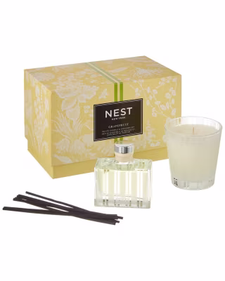 Nest Grapefruit Petite Candle & Diffuser Set