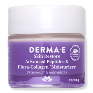 Derma E Advanced Peptides and Flora-Collagen Moisturizer