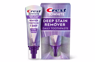 Crest 3D White Brilliance Deep Stain Remover Ultra White Toothpaste