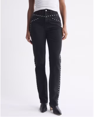 Curve Love Ultra High Rise Straight Jeans