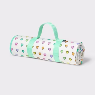 Roller Rabbit x Target Disco Hearts Wave Picnic Blanket
