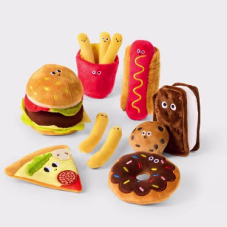 Gigglescape Plush Food Set