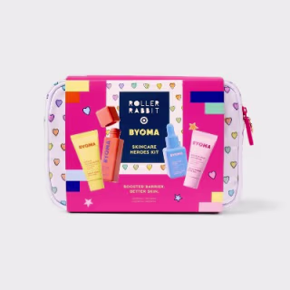 Roller Rabbit x Target Byoma Disco Hearts Wave Skincare Set