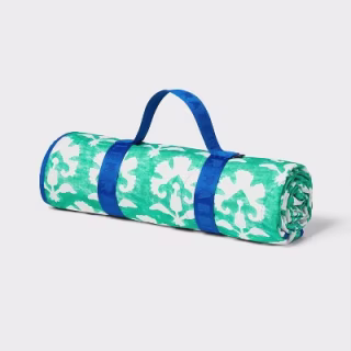 Roller Rabbit x Target Stamped Floral Picnic Blanket
