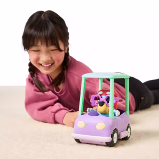 Bluey Chat Mates Figure & Vehicle