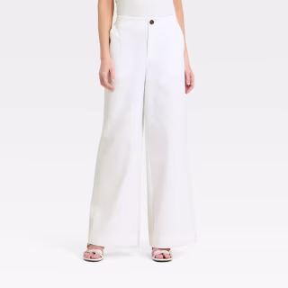 A New Day Faux Linen Trousers